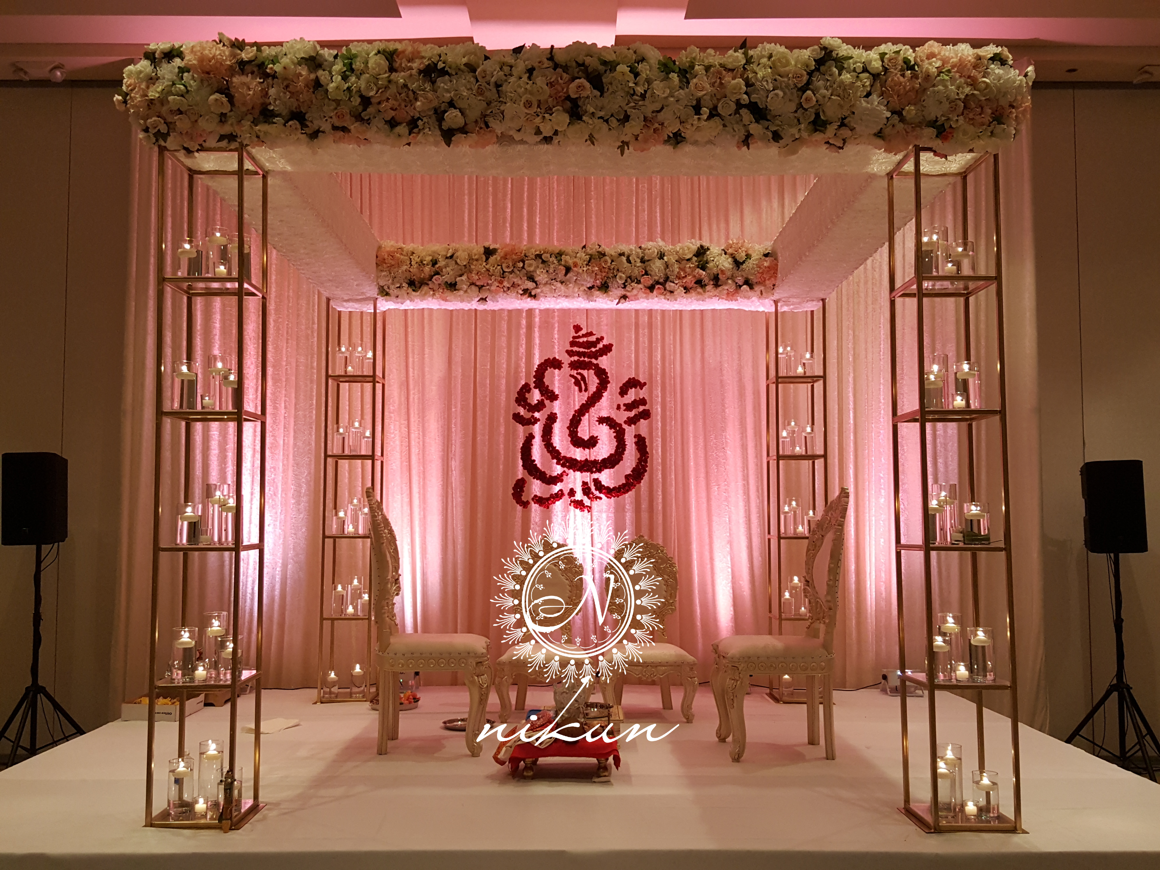 Candle Shelf Mandap